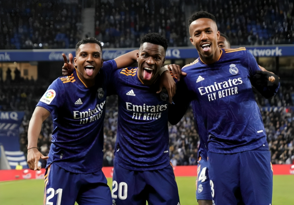 Vinícius Jr Shines as Real Madrid Triumph Over Real Sociedad