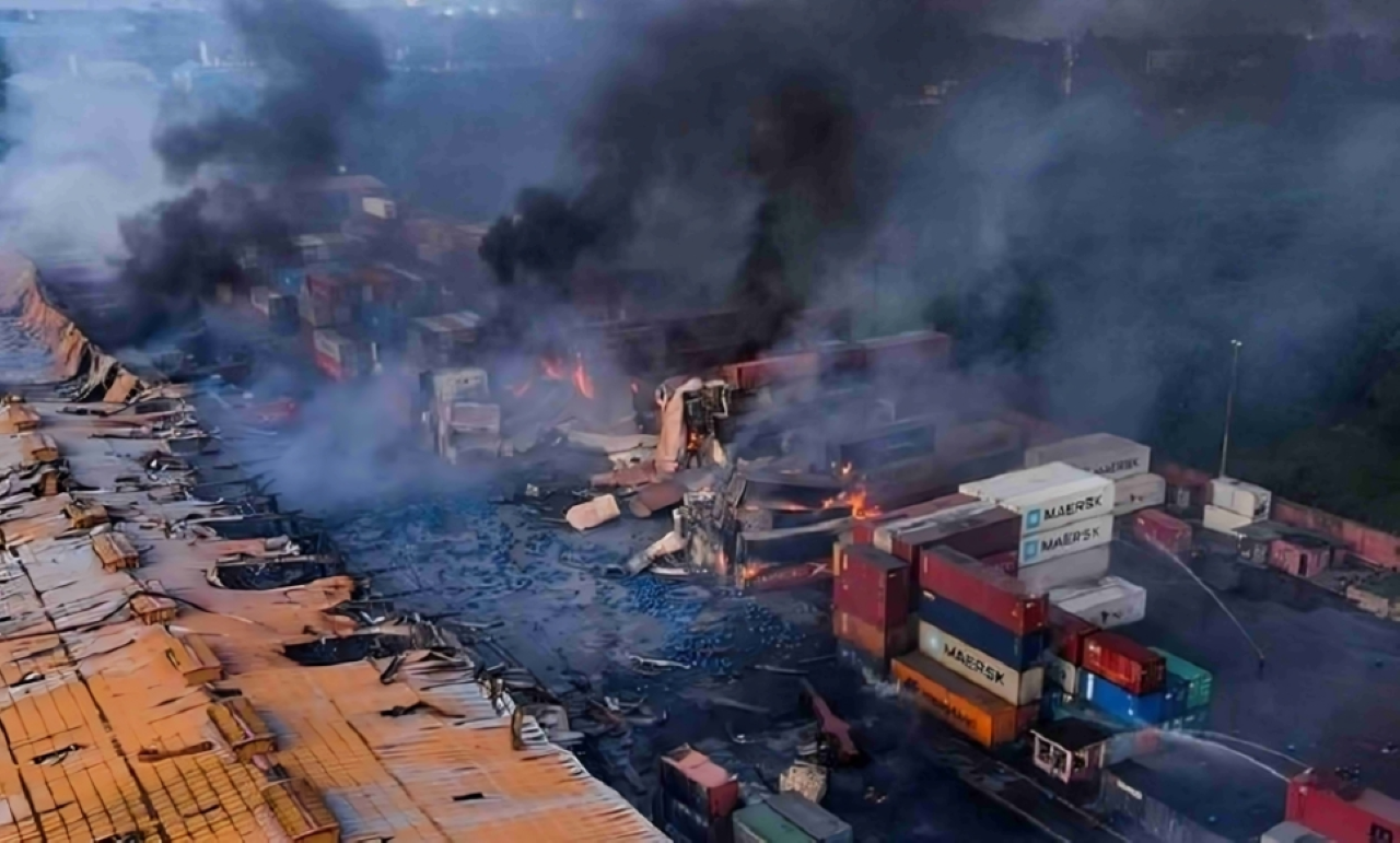 Bangladesh Container Depot Fire, June 6 2022