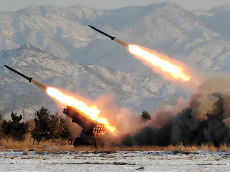 Pyongyang Fires Missile Volley Following Allied Naval Drills