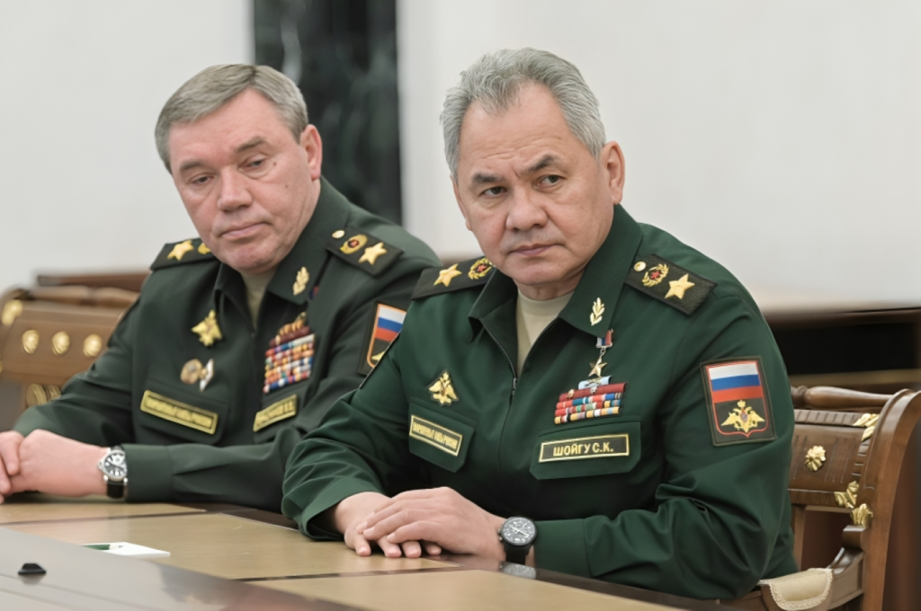 Russia Claims Severodonetsk Advance as Global Economy Shudders 1 Russian Defence Minister Sergei Shoigu