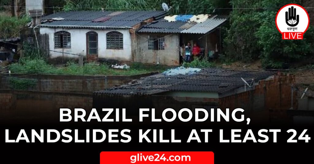 Brazil flooding, landslides kill at least 24 7 Brazil flooding landslides kill at least 24 Brazil flooding, landslides kill at least 24