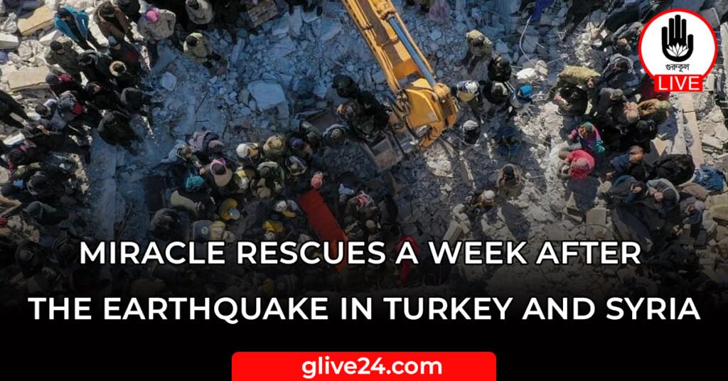 Miracle rescues a week after the earthquake in Turkey and Syria 6 Miracle rescues a week after the earthquake in Turkey and Syria