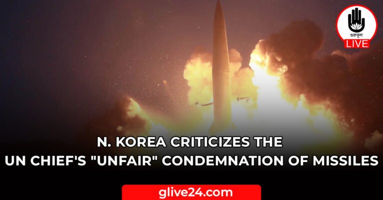 N. Korea criticizes the UN chief's "unfair" condemnation of missiles