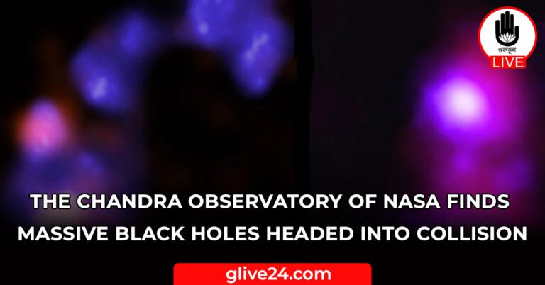The Chandra observatory of NASA finds massive black holes headed into collision