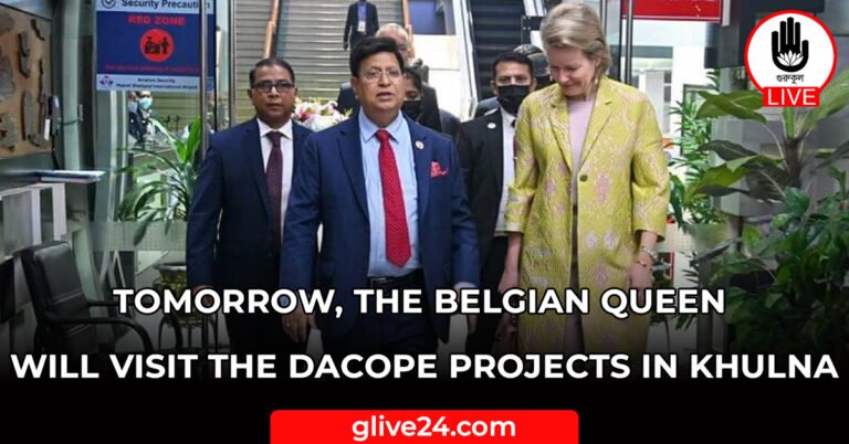 Tomorrow, the Belgian Queen will visit the Dacope projects in Khulna