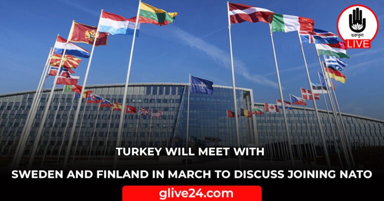 Turkey will meet with Sweden and Finland in March to discuss joining NATO