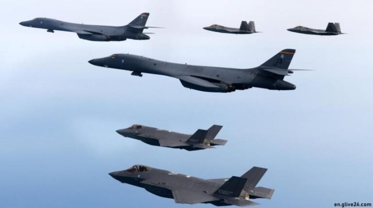 US, S. Korea hold air drills as N. Korea warns of 'all-out showdown'