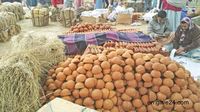 Rajshahi's local economy is strengthened by the date-gurh industry.