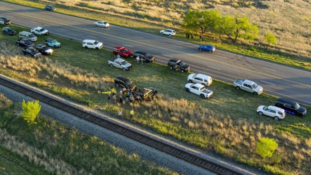 Two dead after 15 migrants found trapped in train in Texas