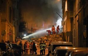 Building collapses in centre of Marseille: French police