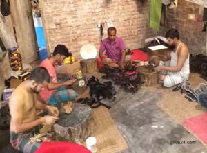 Kaluhati shoe village becomes vibrant ahead of Eid