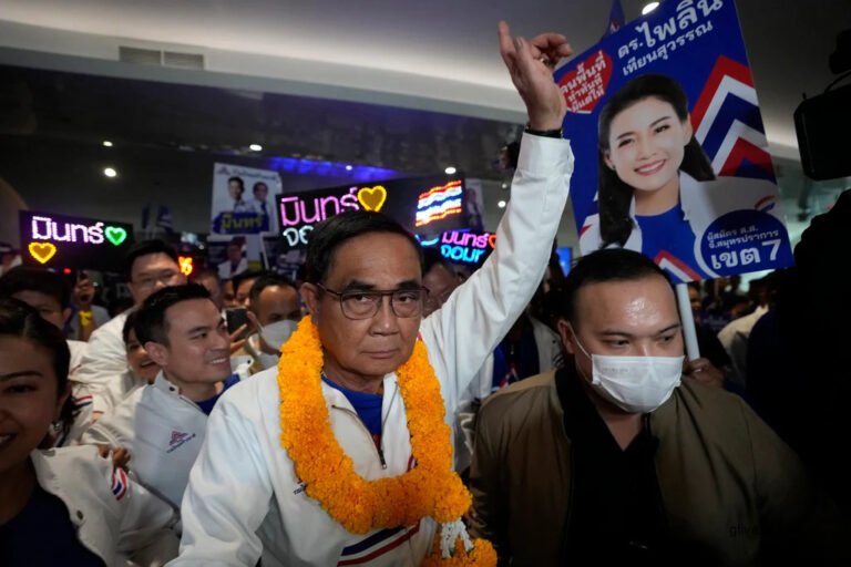 Thai PM touts experience ahead of tough election 2 Thai PM touts experience ahead of tough election