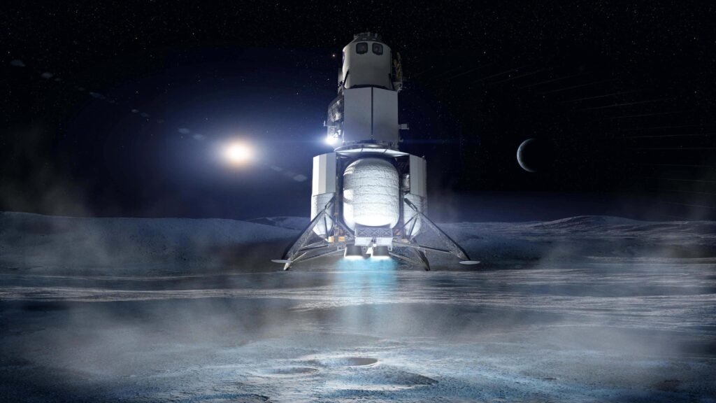 After SpaceX, NASA taps Bezos's Blue Origin to build Moon lander