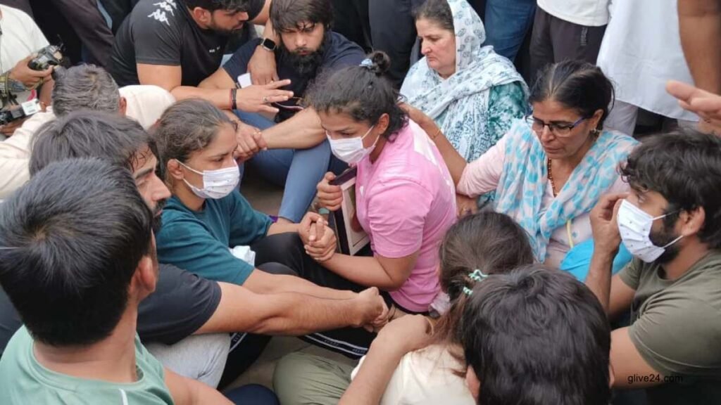 Indian wrestlers halt plan to immerse medals in Ganga, Report 6 Indian wrestlers halt plan to immerse medals in Ganga Report 1 Indian wrestlers halt plan to immerse medals in Ganga, Report