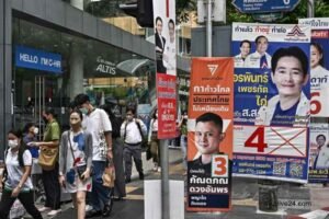 Thais expected to deliver heavy poll blow to military parties