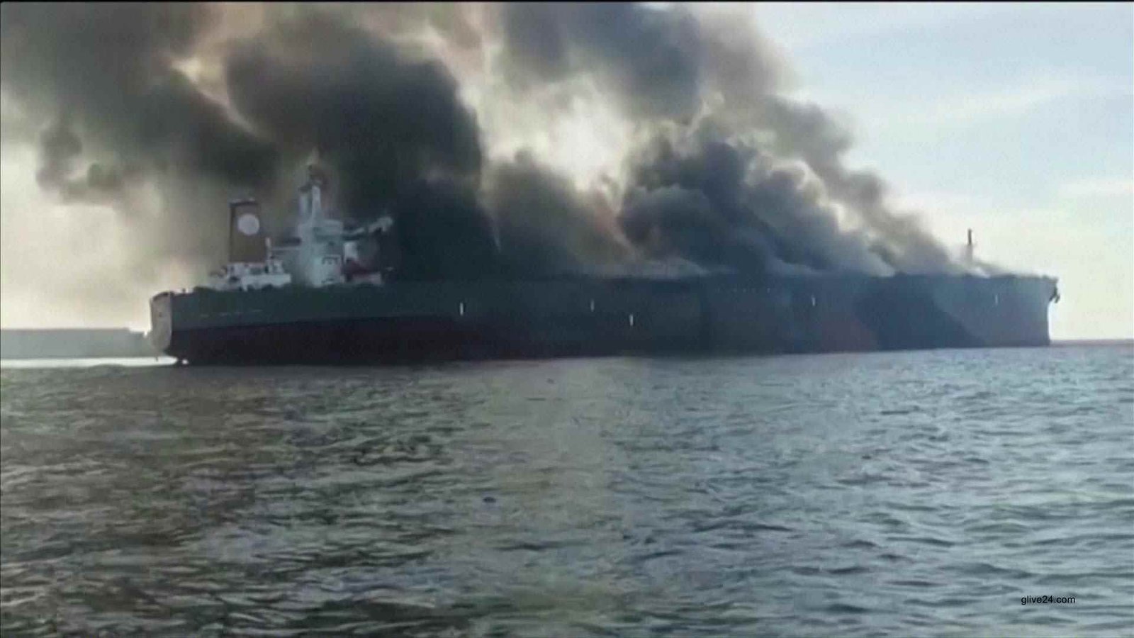 Three crew missing after oil tanker fire off Malaysia 1 Three crew missing after oil tanker fire off Malaysia