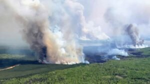 12 parks closed in western Canada due to risk of fires