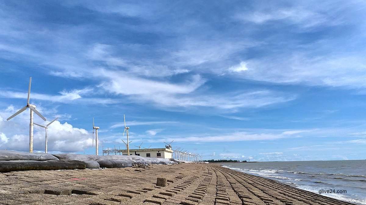 Kutubdia glitters in Bay of Bengal after illumination