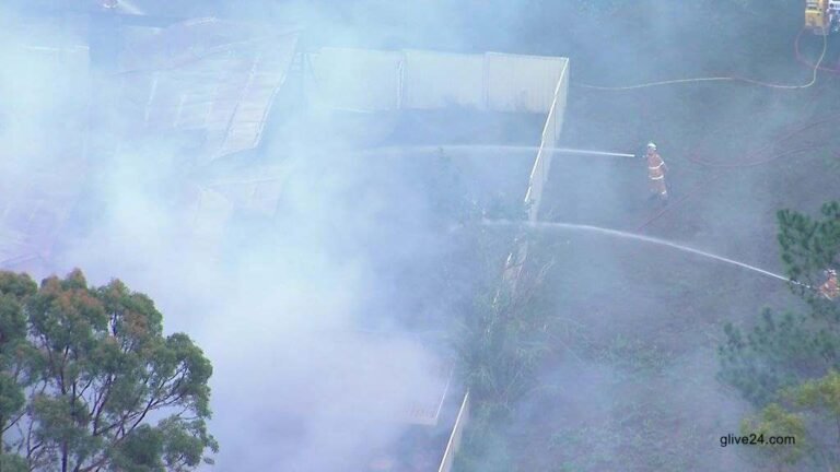 Five children and father feared dead in Australia house fire