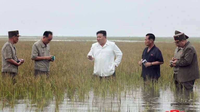 North Korea's Kim slams 'irresponsible' premier over flood damage