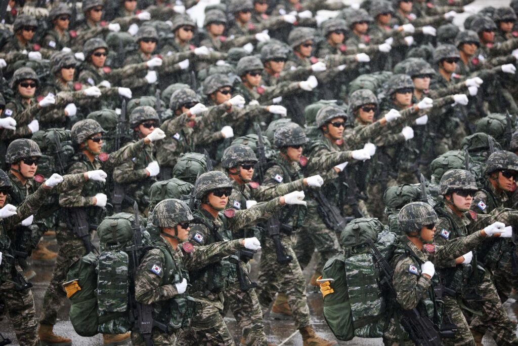 South Korea stages first military parade in a decade South Korea stages first military parade in a decade
