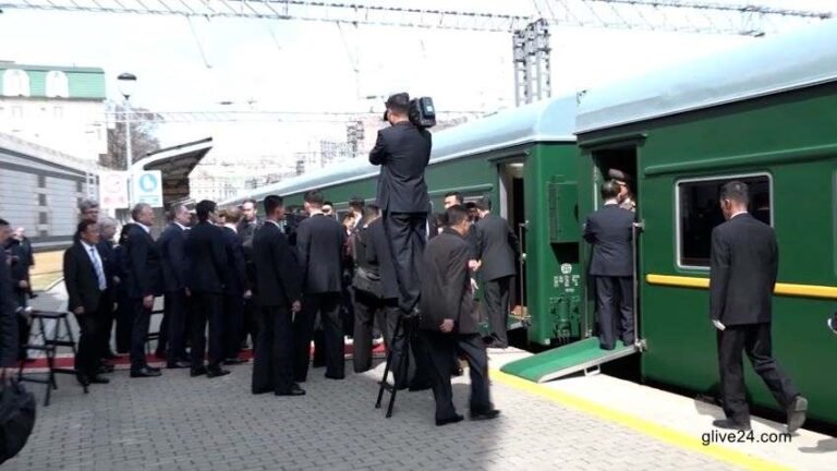 Train carrying N. Korea's Kim entered Russia, Ria Novosti agency confirms