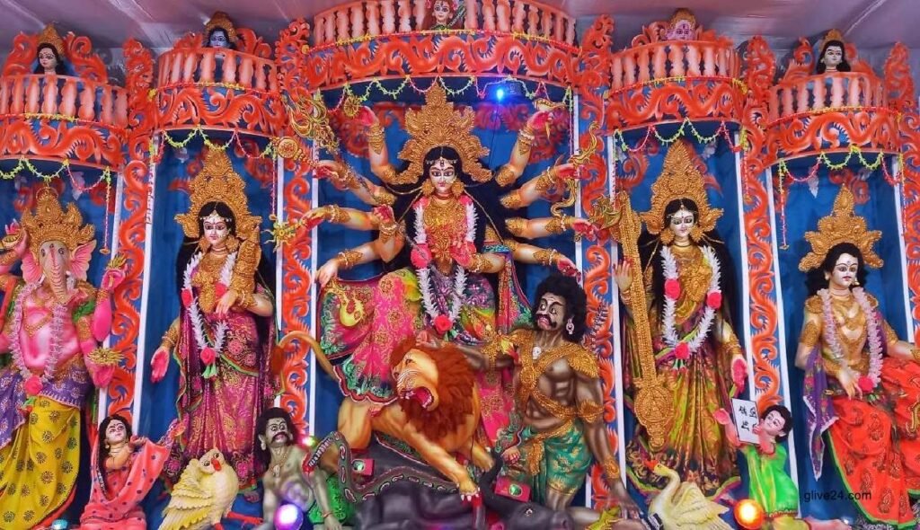 5-day Sharadiyo Durgotsab being celebrated with offering Saptami puja 5-day Sharadiyo Durgotsab being celebrated with offering Saptami puja