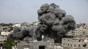 Israeli air strike kills two Palestinians in West Bank