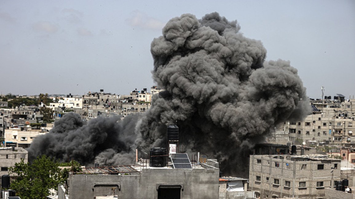 Israeli air strike kills two Palestinians in West Bank