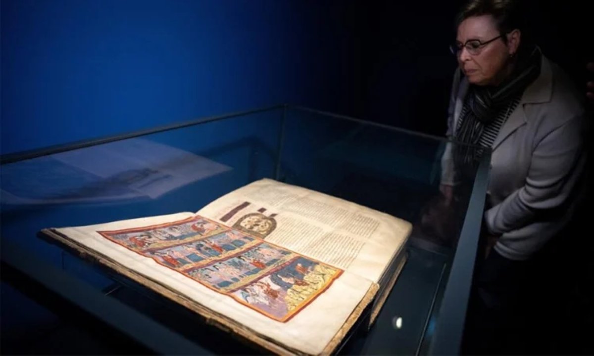 Priceless Ninth-Century Bible Returns to Switzerland