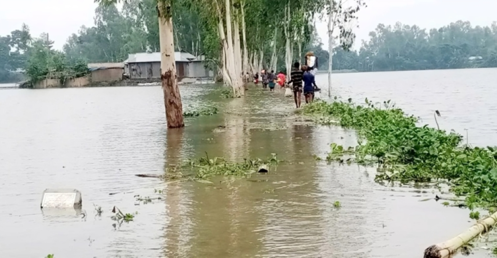 Flood Situation Worsens Further in Northeastern and Northern Bangladesh
