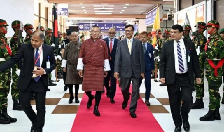 Bhutans Prime Minister Departs Dhaka Bhutanese Prime Minister Departs Dhaka After Three-Day State Visit