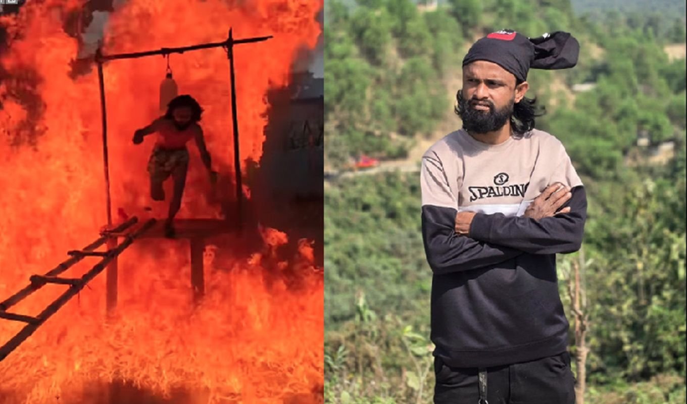 Content maker Al Amin burnt while filming taken to Dhaka 1 Burnt during petrol stunt Al Amin now in BIRDEM Content maker Al Amin burnt while filming taken to Dhaka