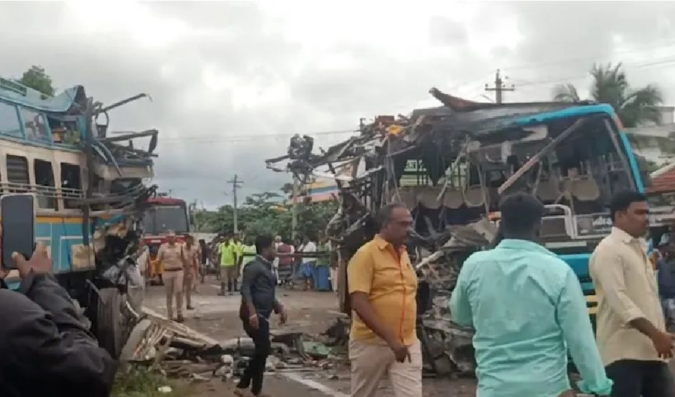 Deadly Bus Crash in Tamil Nadu Leaves Six Dead 1 Deadly Bus Crash in Tamil Nadu Leaves Six Dead
