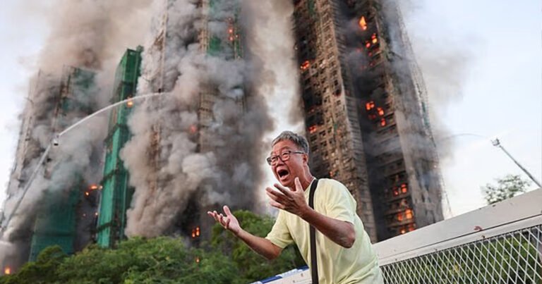 Death Toll Rises to 36 in Hong Kong High-Rise Inferno