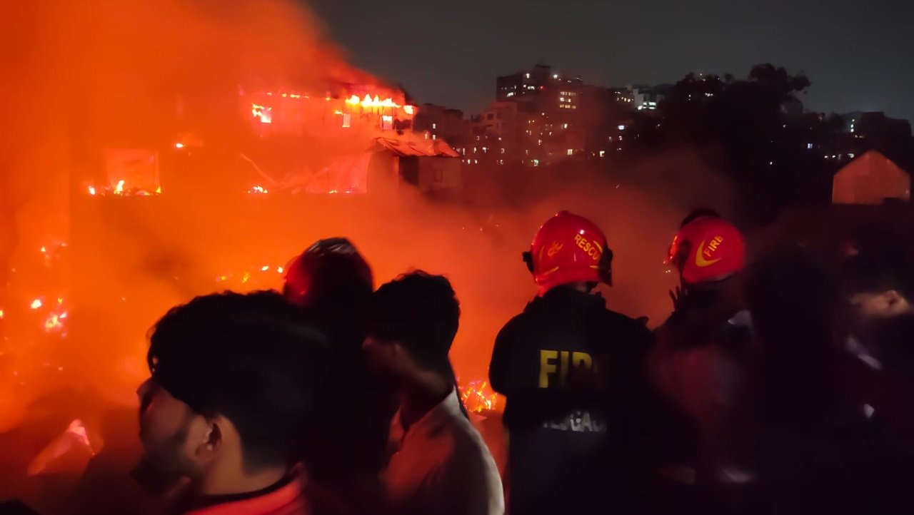 Korail Slum Fire Controlled After Five Hours