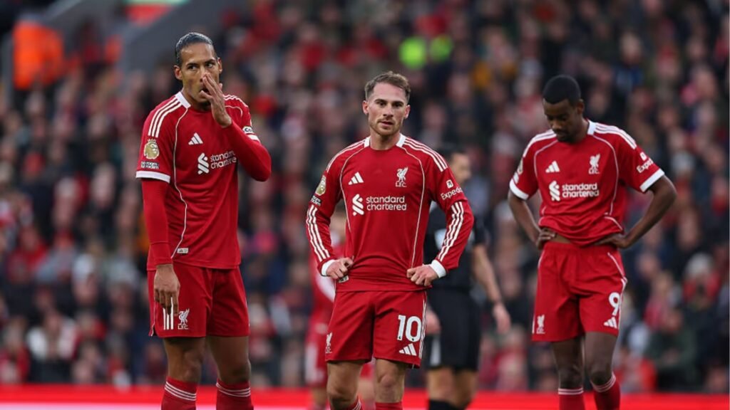 Liverpool as Nottingham Forest Triumph