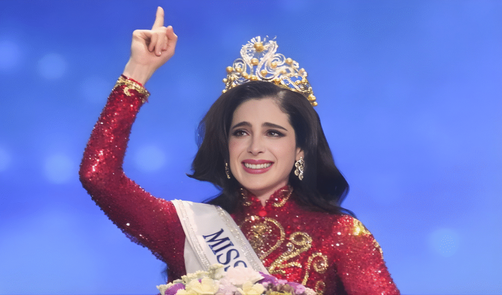 Mexican Contestant Wins Crown After Standing Up to Host Mexican Contestant Wins Crown After Standing Up to Host