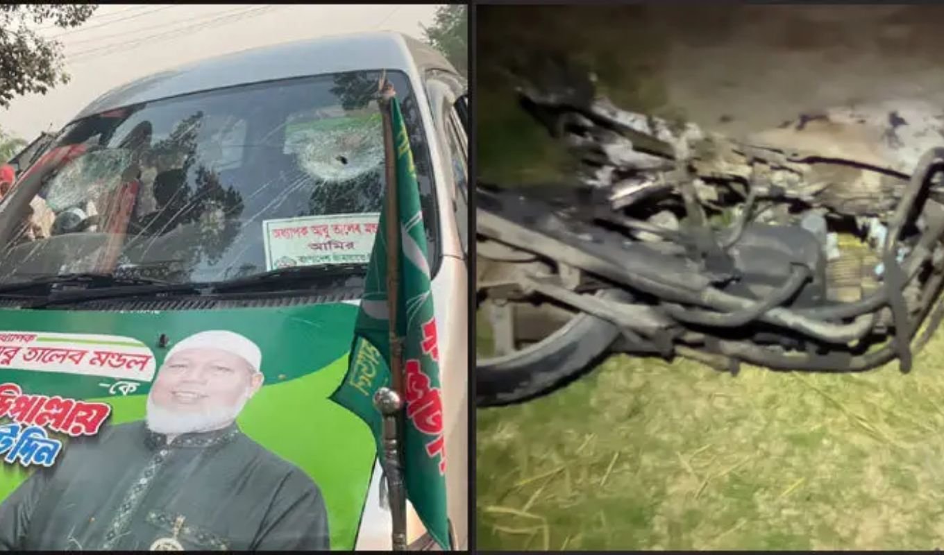 Over a Hundred Injured in Clash Between BNP and Jamaat in Pabna Clashes Between BNP and Jamaat in Ishwardi Leave Over 100 Injured