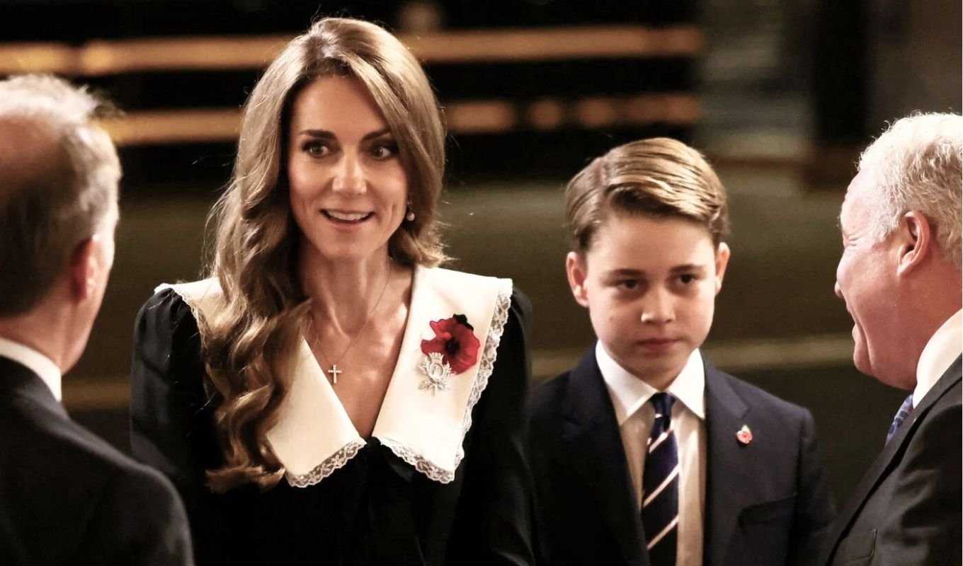 Prince George Joins Royals at First Remembrance Ceremony