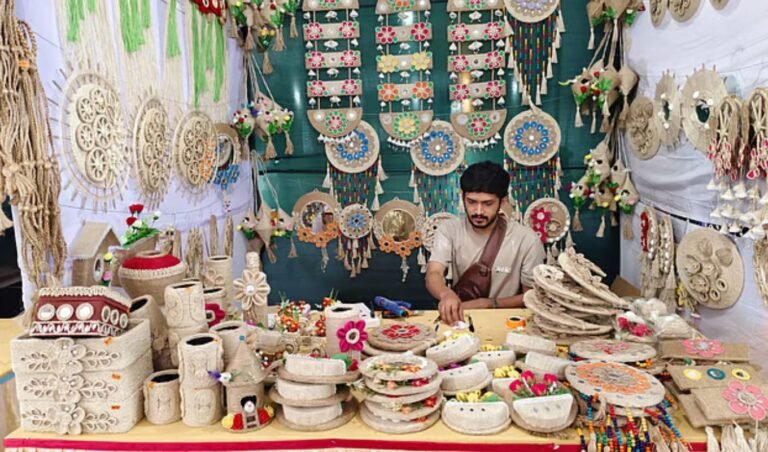 Starting with Two Thousand Taka Sourav Now Sells Products Worth Lakhs Each Month From Tk2,000 to Global Markets: Saurav’s Handicraft Success Story