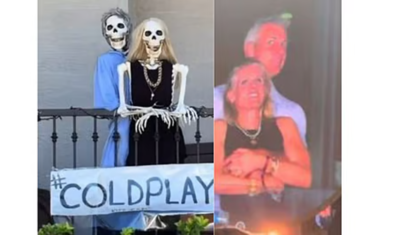That Viral Coldplay Moment Returns This Halloween