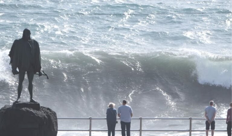 Three Killed as Giant Waves Slam Tenerife Coast