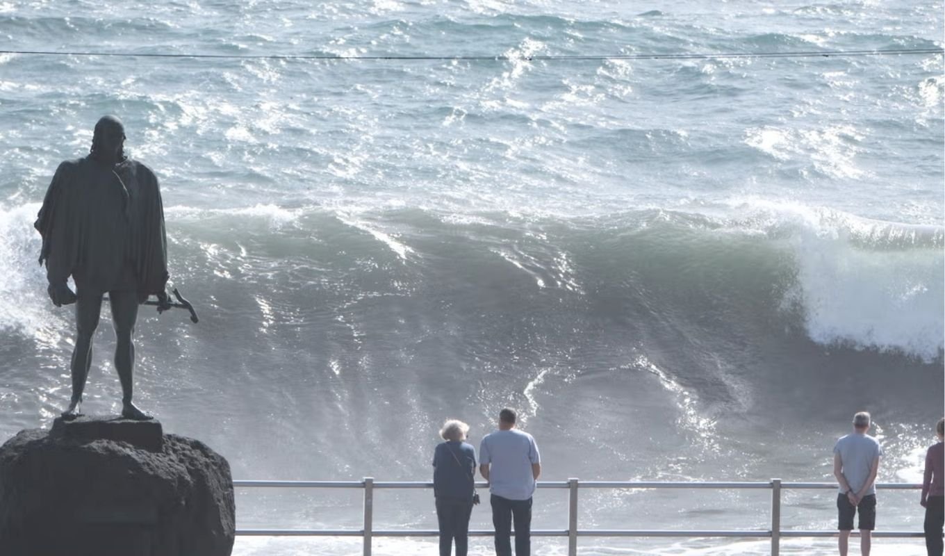 Three Killed as Giant Waves Slam Tenerife Coast