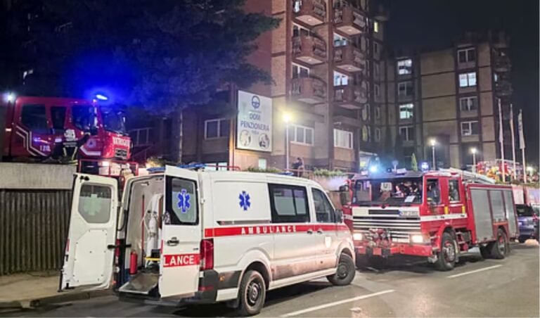 Tragic Blaze at Bosnian Nursing Home Leaves 11 Dead, Dozens Injured