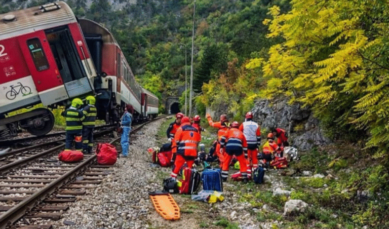 Train Collision in Slovakia Leaves Dozens Injured Dozens Injured After Train Collision in Slovakia: Government