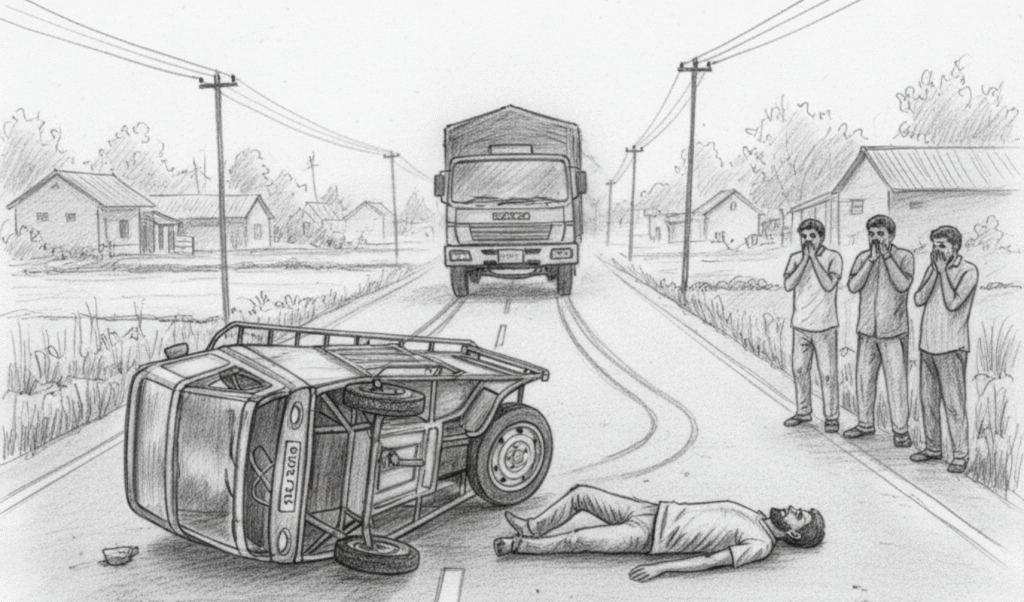 Van Passenger Killed in Horrific Truck Collision