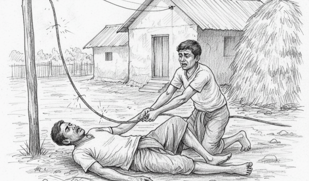 Two Brothers Die After Coming in Contact with a Fallen Electric Wire