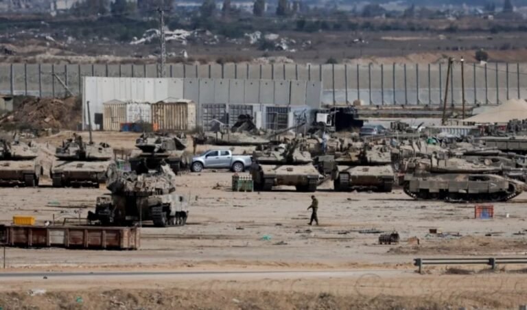US plans to build a major military base on the Gaza border US Plans Large Military Base on Gaza Border