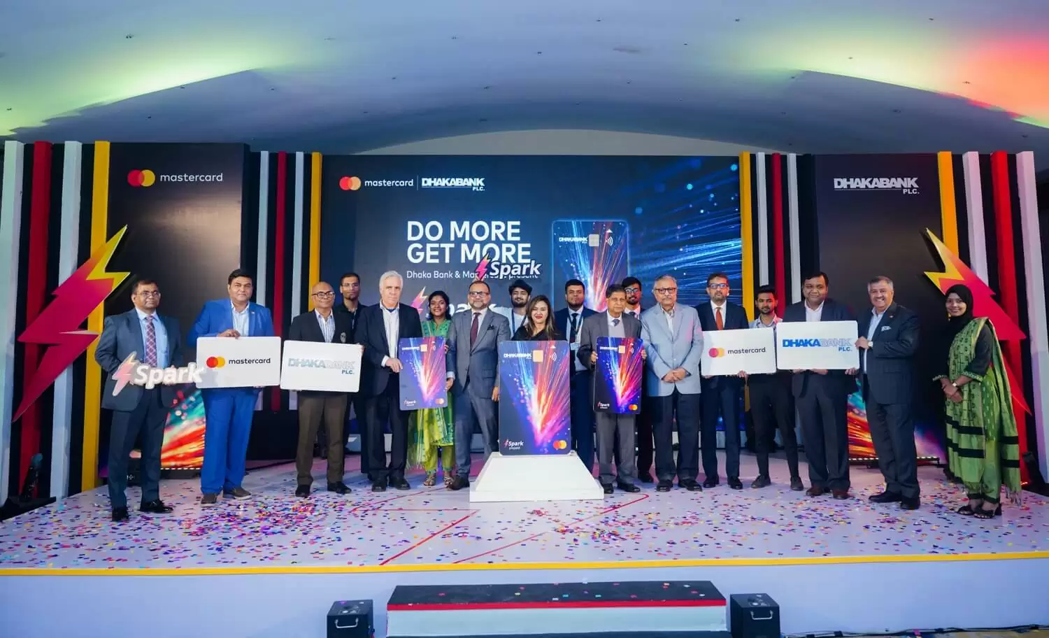 dbl launch spark mastercard prepaid card 1.jpg Dhaka Bank Unveils ‘Spark’ Prepaid Card for Young Consumers